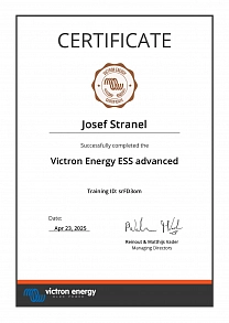 Dražice certifikát